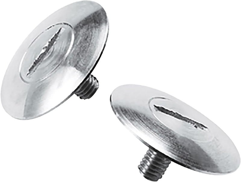 SKIDOO New OEM BV2S Helmet, Replacement Visor Silver Screw Kit, 4483570008 - Image 1